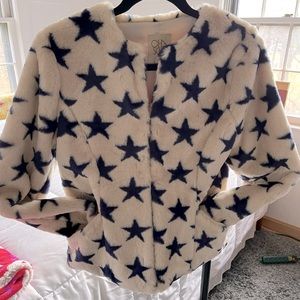 Sporty Faux Fur Jacket